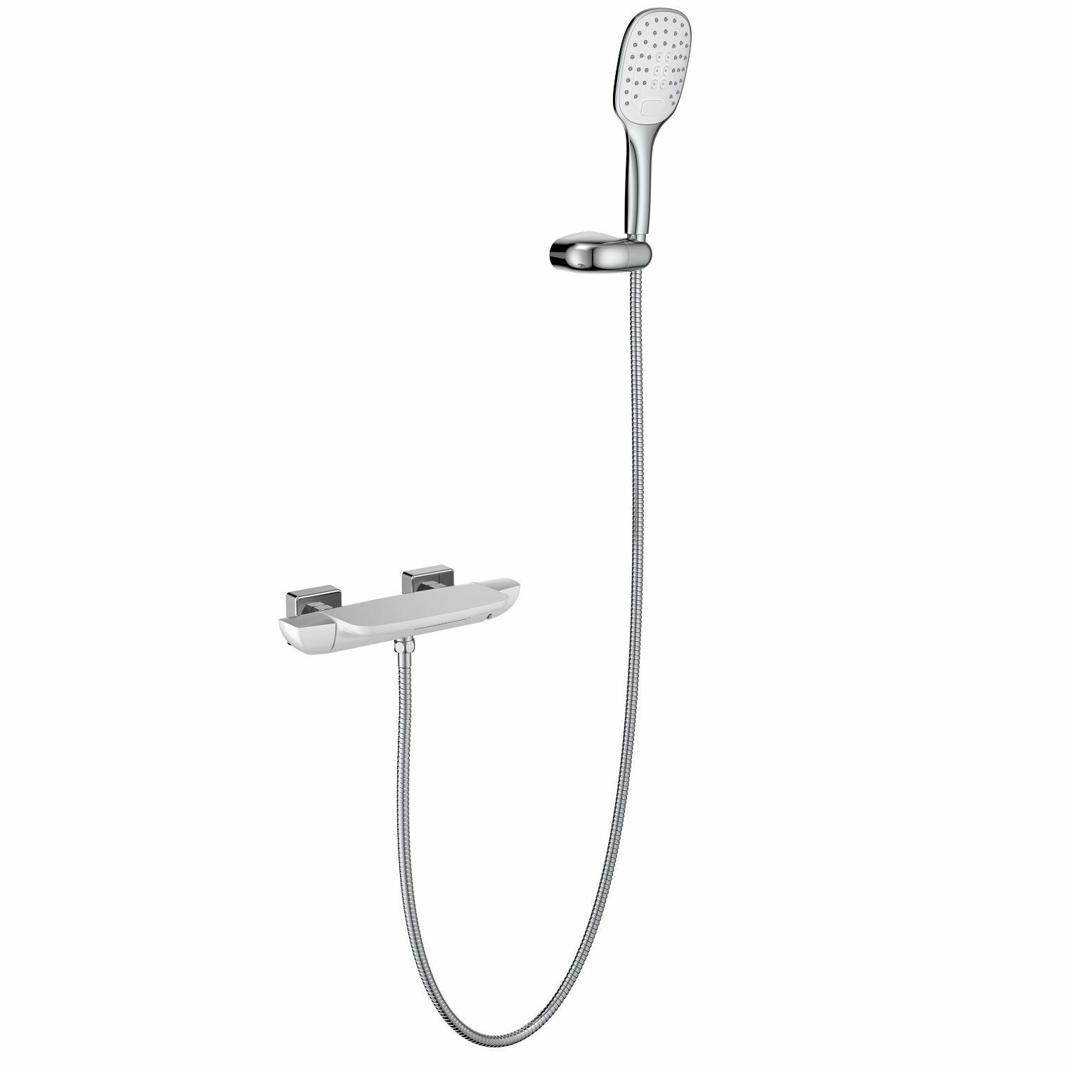 Смеситель для ванны с душем Timo Helmi Chrome/White, 4024/00-16Y