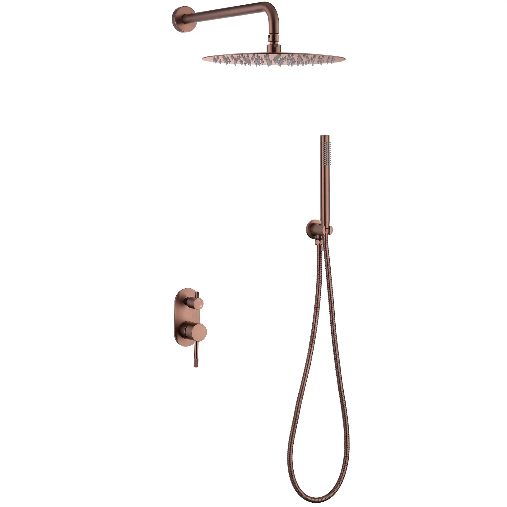 Душевая система Boheme Uno Copper Brushed, 464-CB