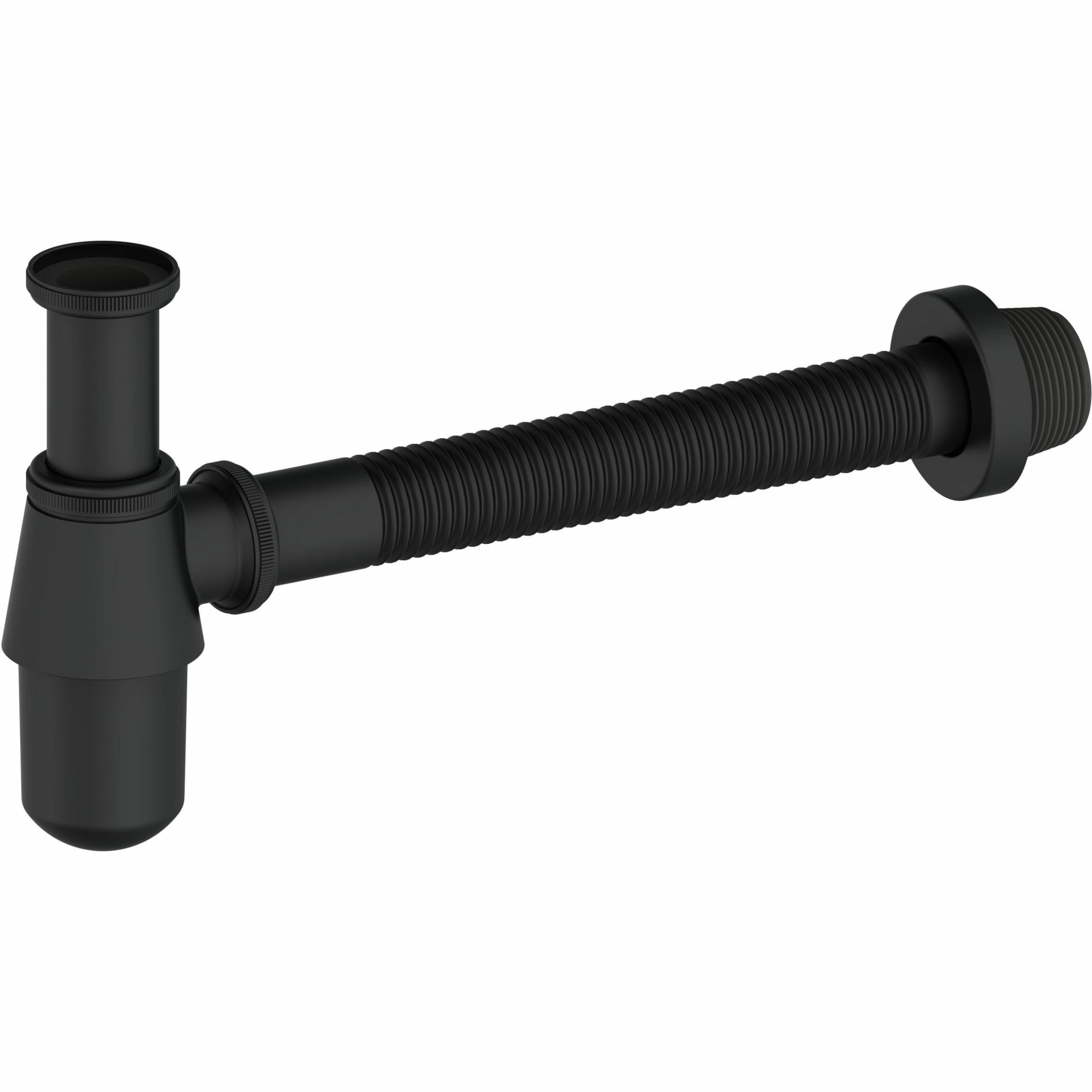 Сифон для раковины Wonzon & Woghand черный матовый, WW-88SS102-MB