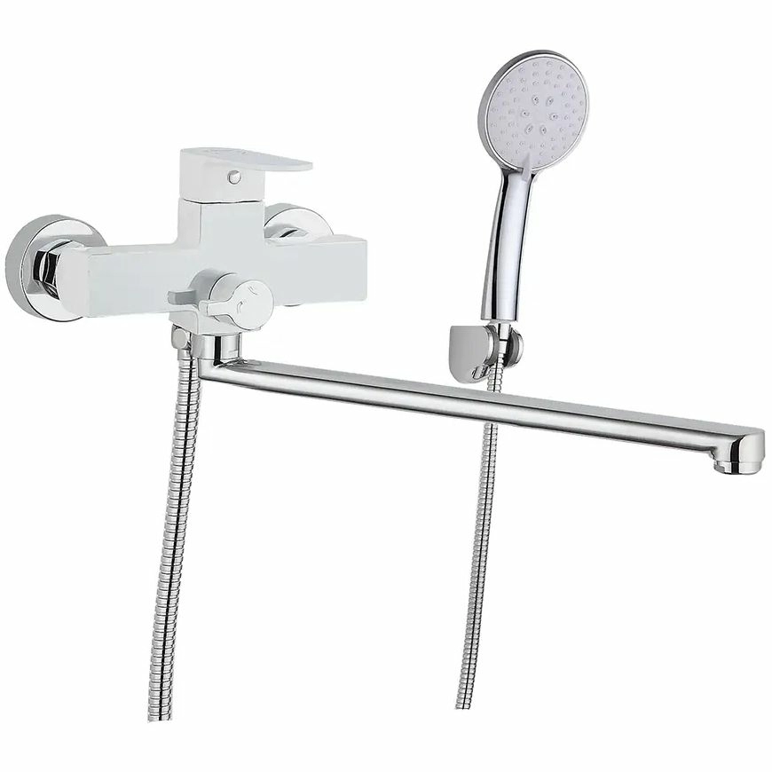 Смеситель для ванны с длинным поворотным изливом Vieir Lux Maggiore, V283541F