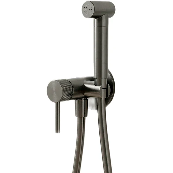 Смеситель с гигиеническим душем Milleau Tissage, ML12056BK-GM