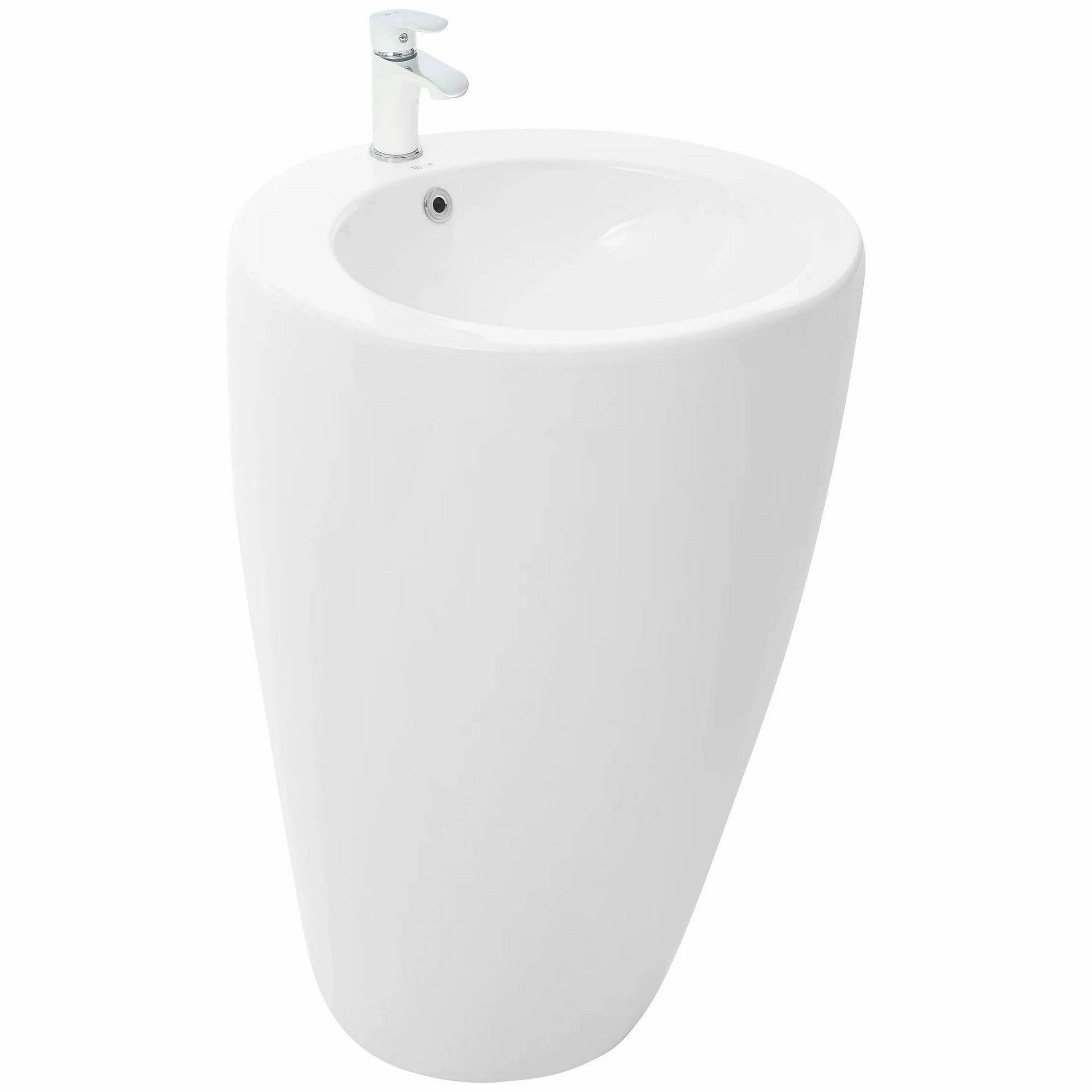 Раковина напольная WeltWasser 49x49, WW LEERBACH 4949 GL-WT