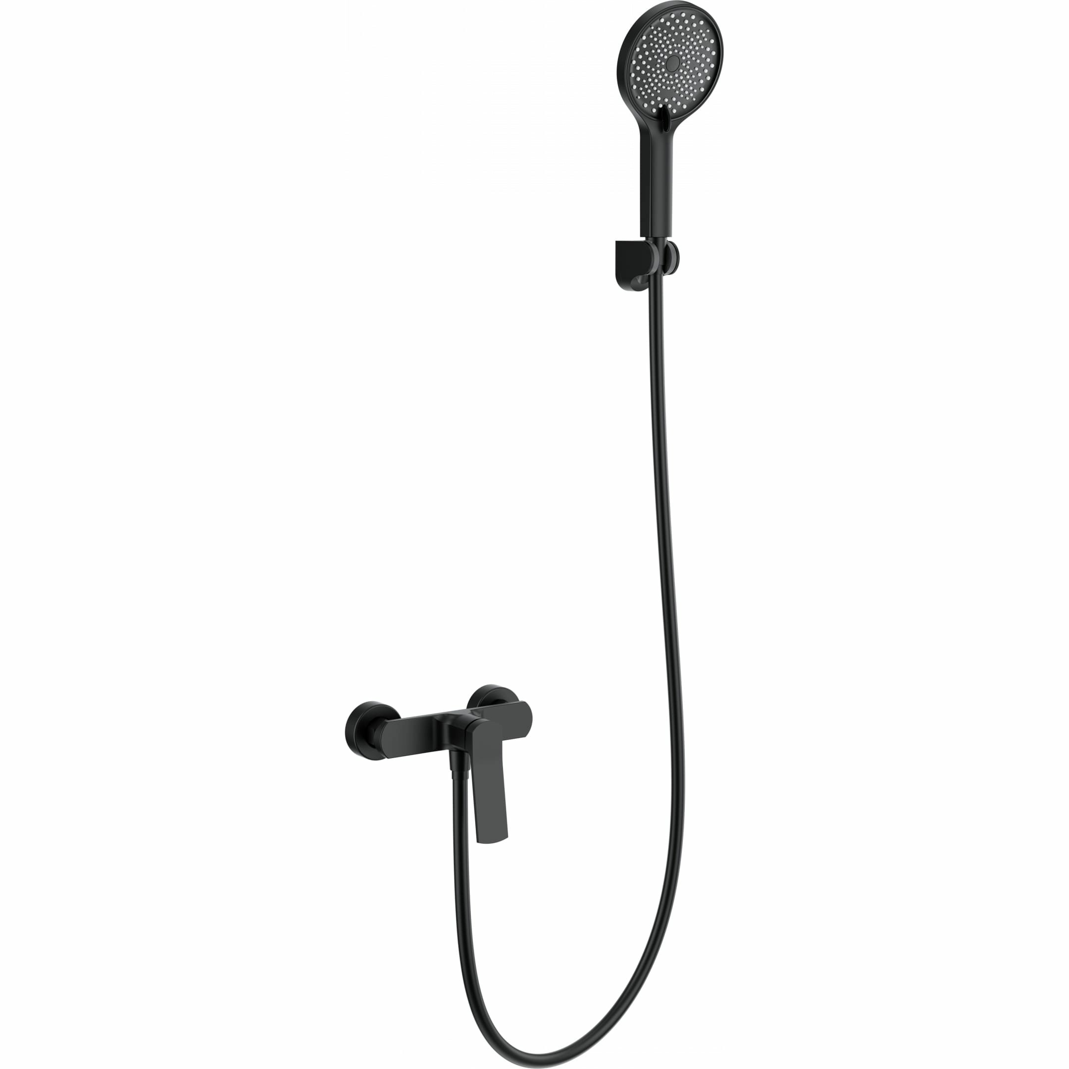 Смеситель для душа Wonzon & Woghand черный матовый, WW-B2585-MB