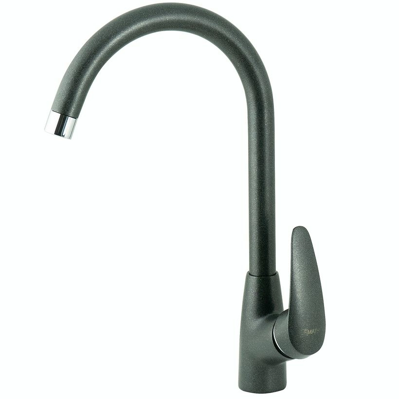 Смеситель для кухни с высоким поворотным изливом Lemark Linara, LM0405PAN