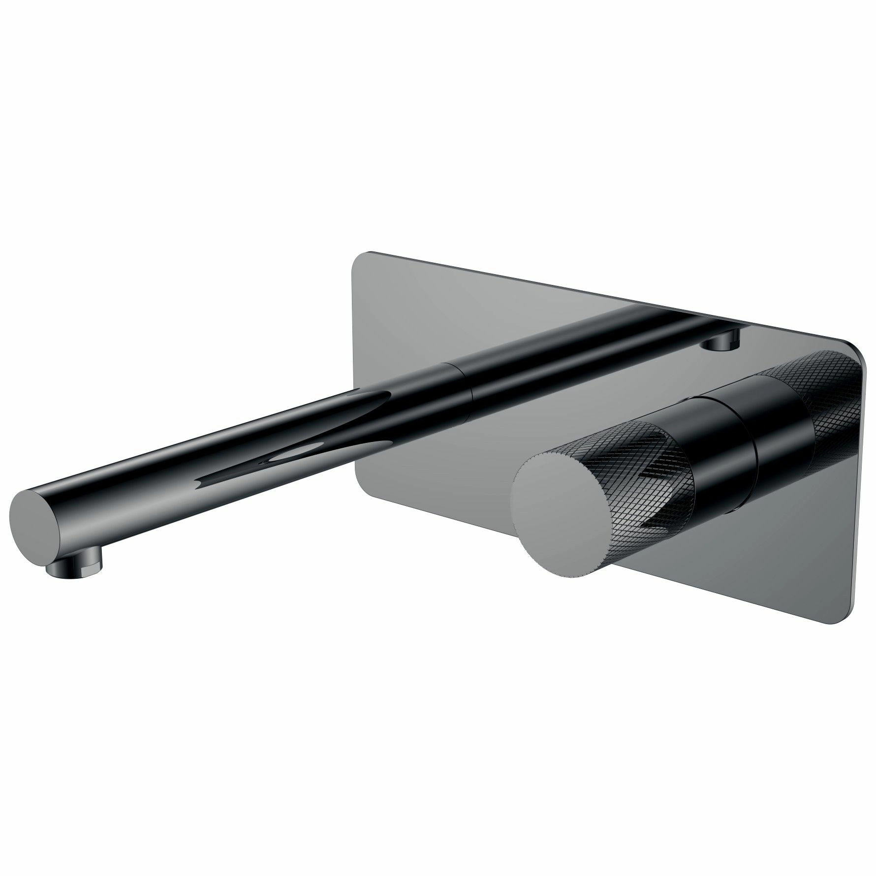 Смеситель встраиваемый Boheme Stick Touch Shine Gun Metall, 125-SGM.2