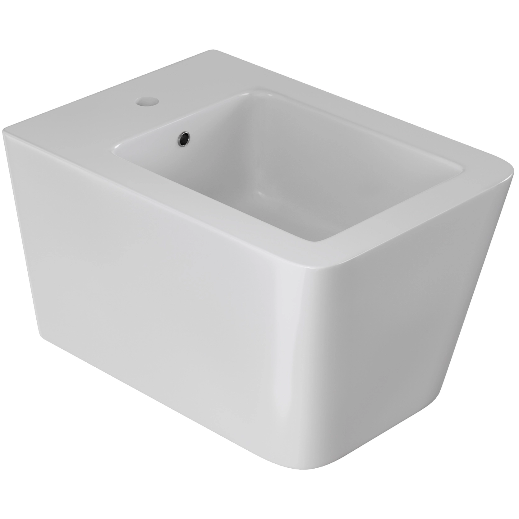 Биде подвесное Boheme Zen белый глянец, 967-BIDET-W
