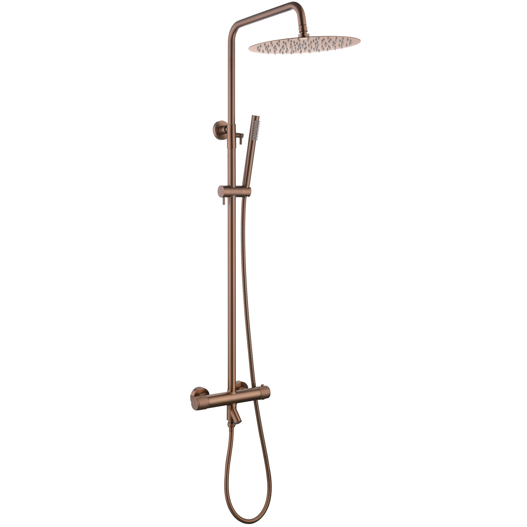 Стойка для душа Boheme Uno Bronze Brushed, 468-T-BRB