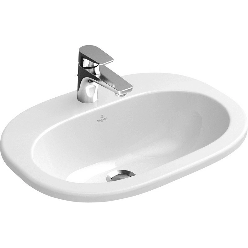 Умывальник врезной Villeroy & Boch O.Novo 56x40.5, 41615601