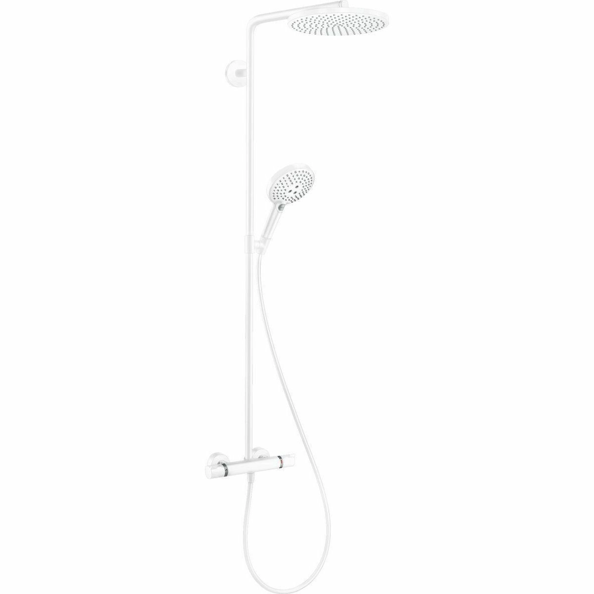 Душевая стойка со смесителем Hansgrohe Raindance S 240 PowderRain 1 jet Showerpipe, 27633700