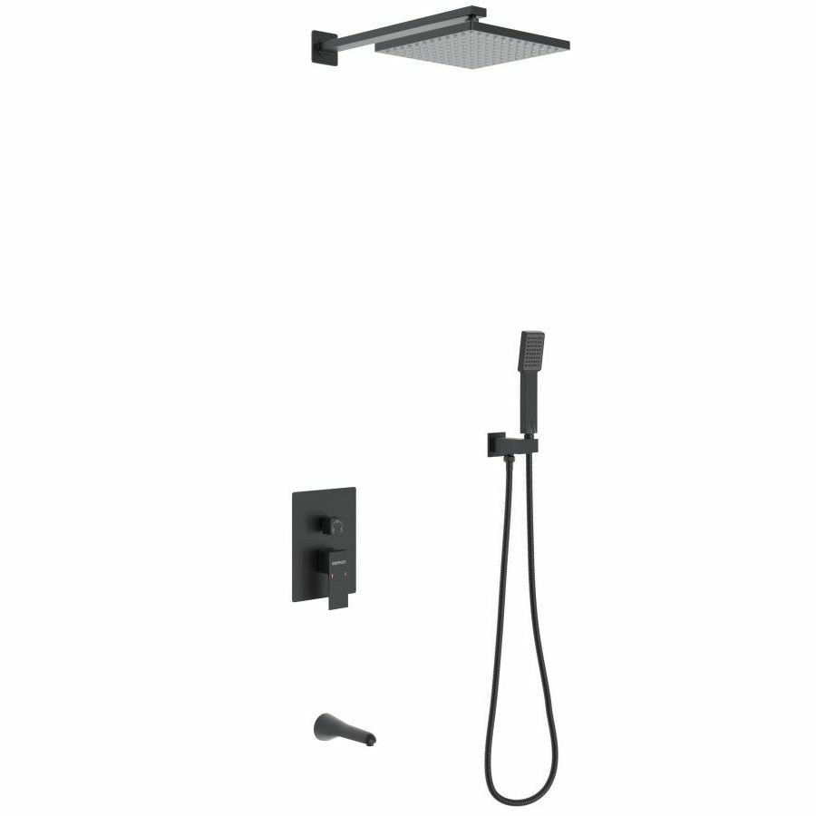Душевой комплект Berges Ventas 3S Black, 073006