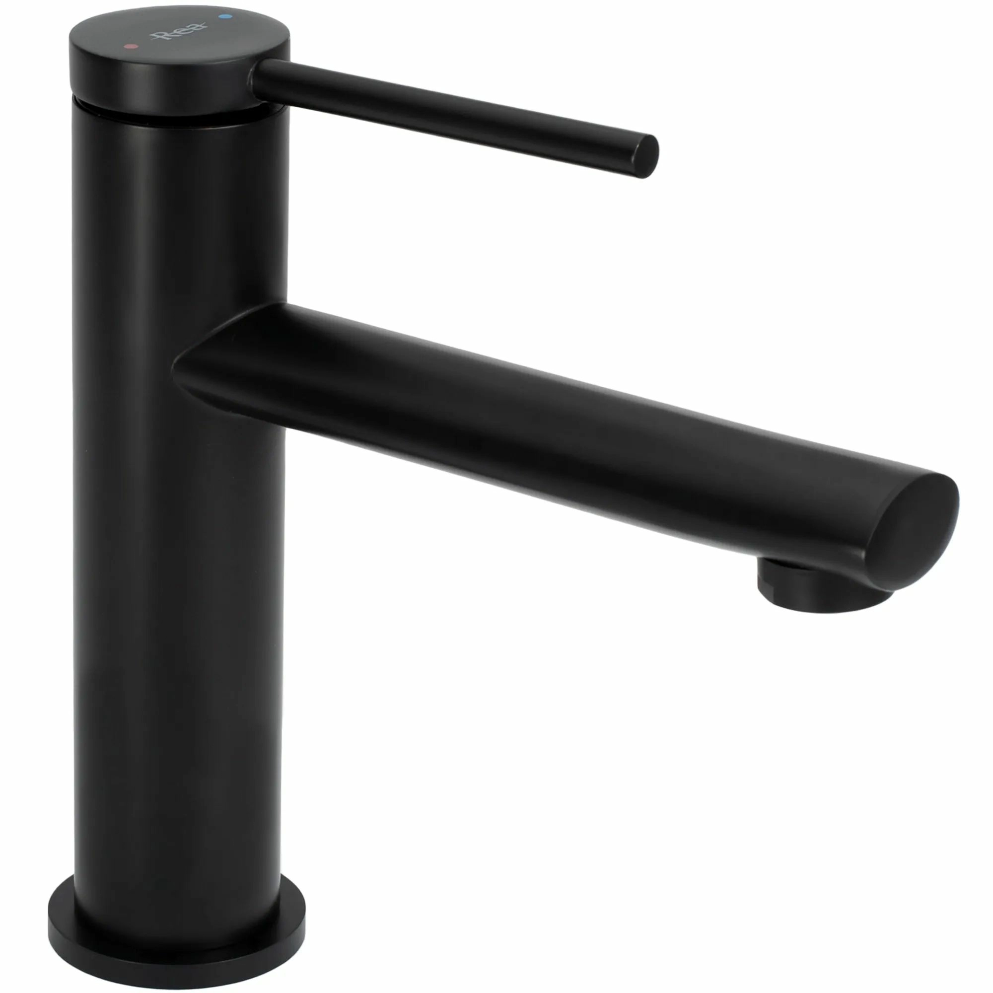 Смеситель для умывальника Rea Oval Black, REA-B6516