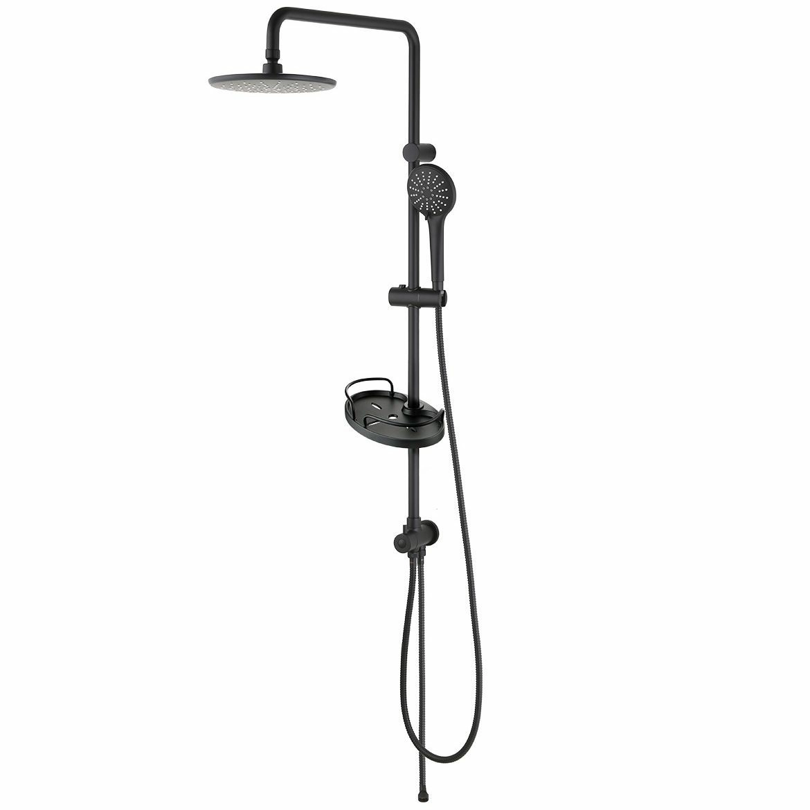 Душевой гарнитур без смесителя Lemark Bronx, LM3788BL
