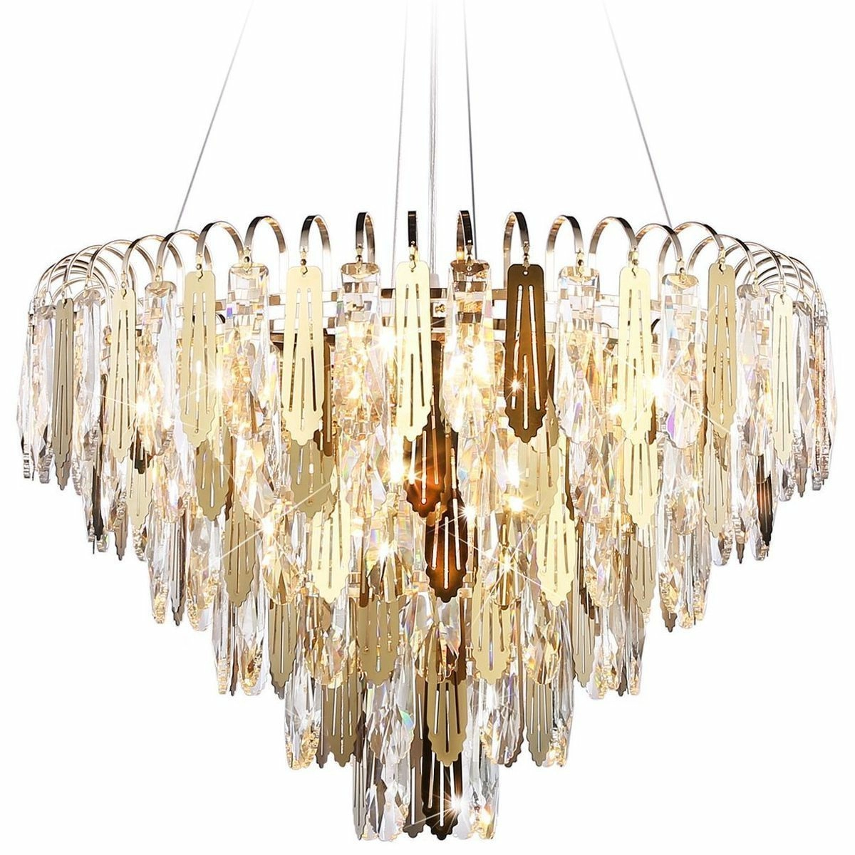 Подвесная люстра с хрусталем Ambrella Traditional, TR5258