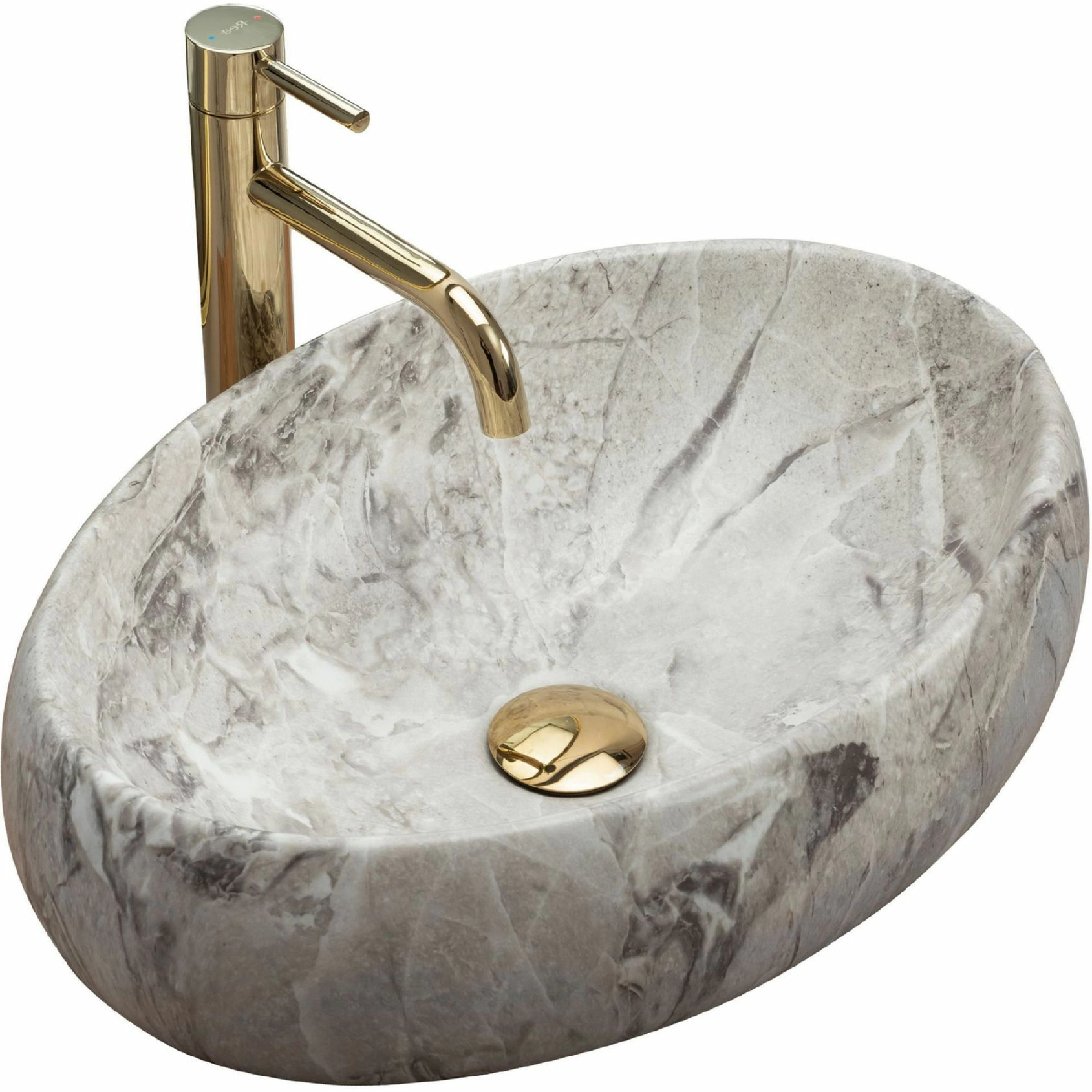 Умывальник Rea Linda Stone 48.5x34, REA-U1020
