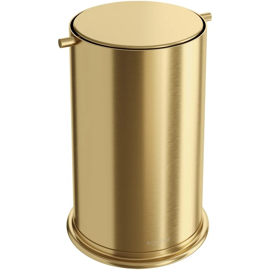 Ведром для мусора Boheme Matt Gold, 10916-MG