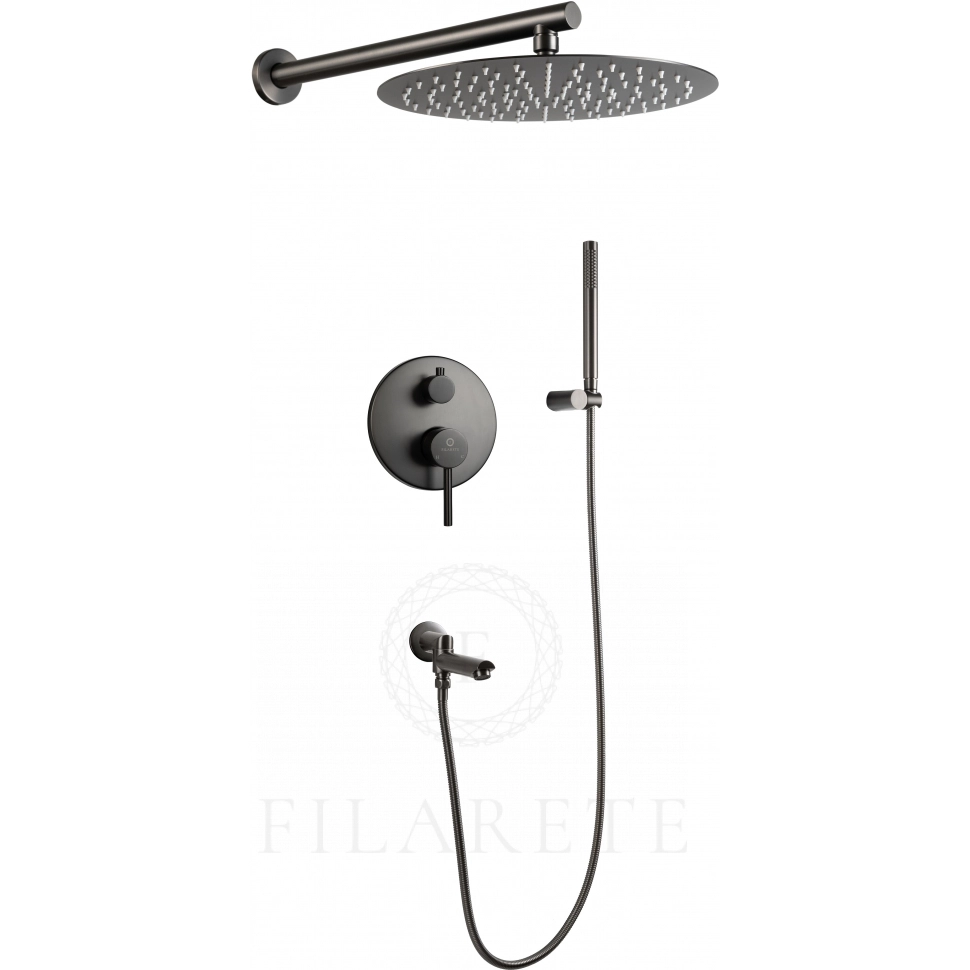 Душевая система скрытого монтажа Filarete Roun FL1020BG