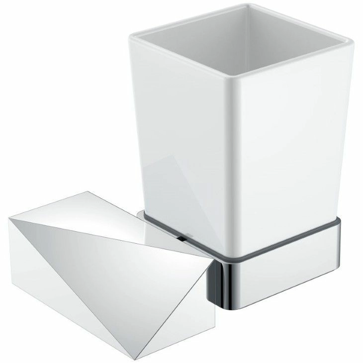 Стакан для зубных щеток Boheme New Venturo Chrome, 10314-CR