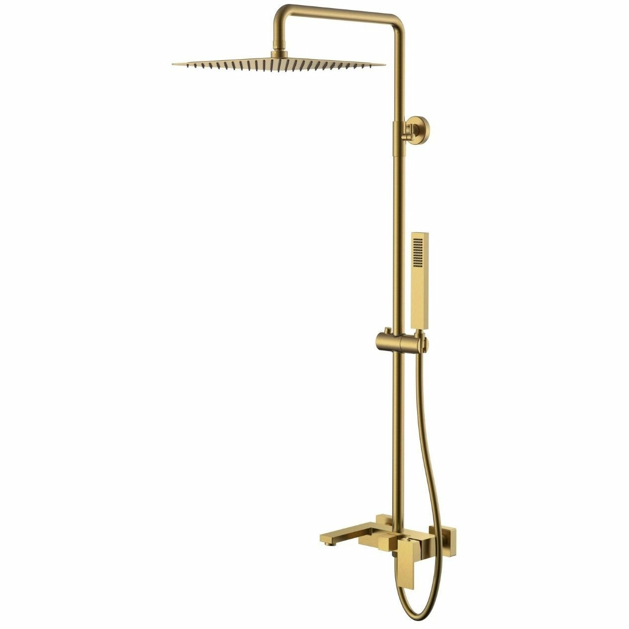 Стойка для душа Boheme Qubic Bronze, 478-BR