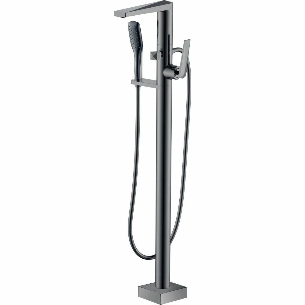 Смеситель напольный Boheme Venturo Shine Gun Metall, 379-SGM