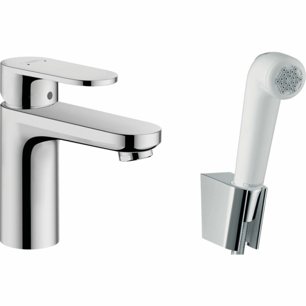 Смеситель для умывальника Hansgrohe Vernis Blend с гигиеническим душем, 71215000