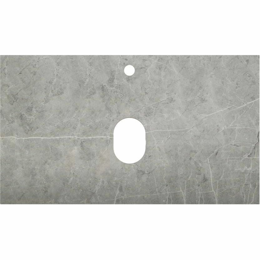 Столешница из керамогранита BelBagno 80x46 Marmo Grigio Lucido, KEP-80-MGL