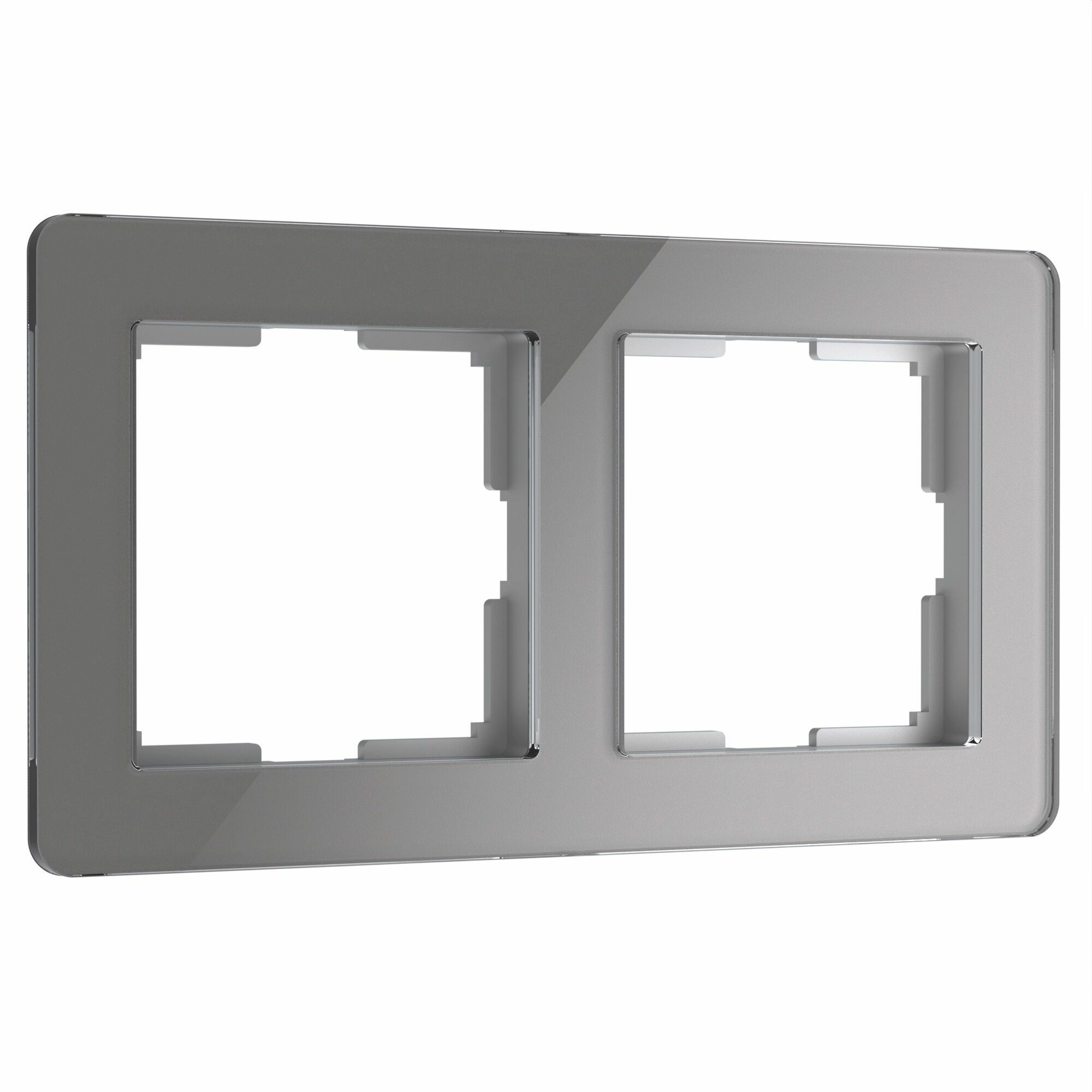 Рамка на 2 поста Werkel Acrylic W0022704 (графит)