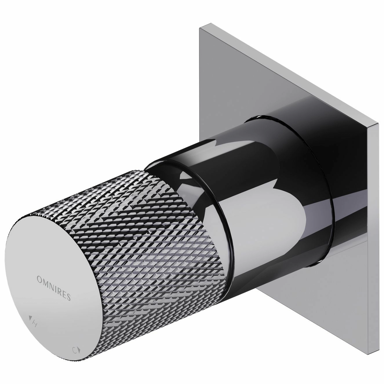 Смеситель для душа скрытого монтажа Omnires Contour, CT8045CR