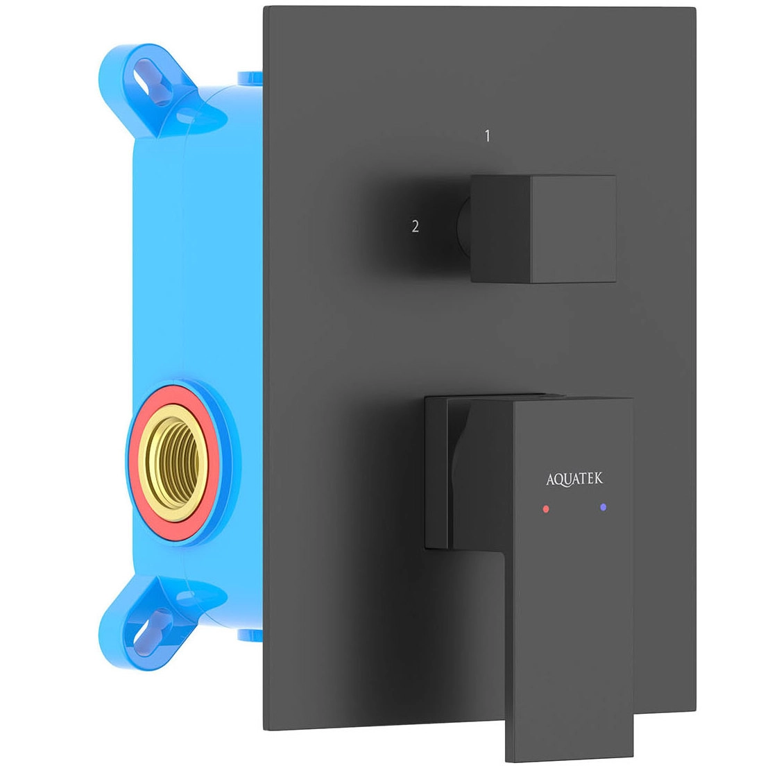 Смеситель для ванны 2 режима Aquatek Либра, AQ1646MB