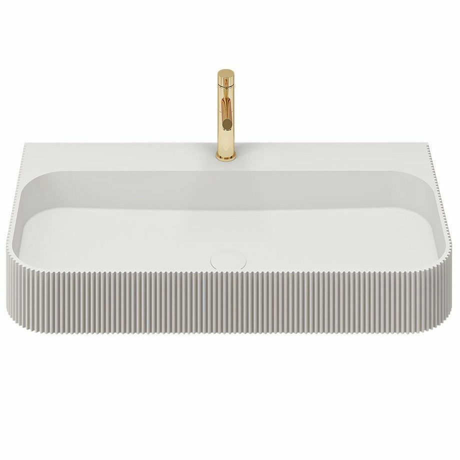Умывальник Vincea Solid Surface 75x46, VWB-6SG75MW
