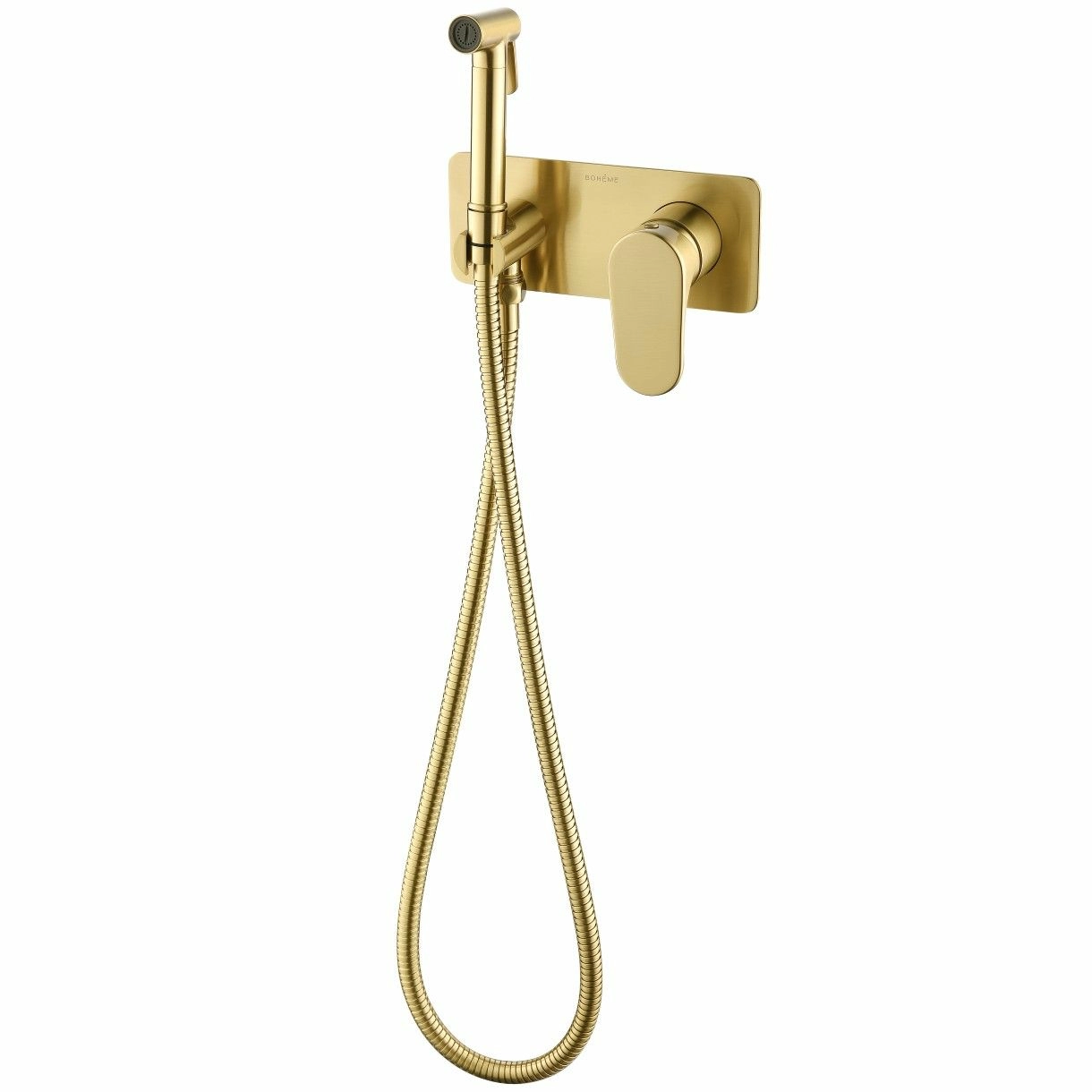 Гигиенический душ со смесителем Boheme Spectre Matt Gold, 457-MG