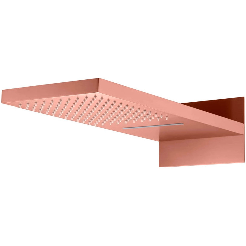 Верхний душ с каскадом Boheme Fusion Copper Brushed, 419-2-CB