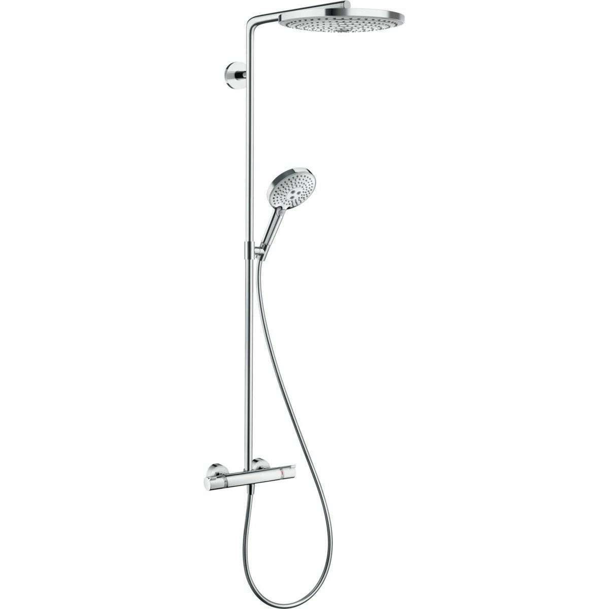 Душевая стойка с термостатом Hansgrohe Raindance Select Showerpipe S300 2jet, 27133400