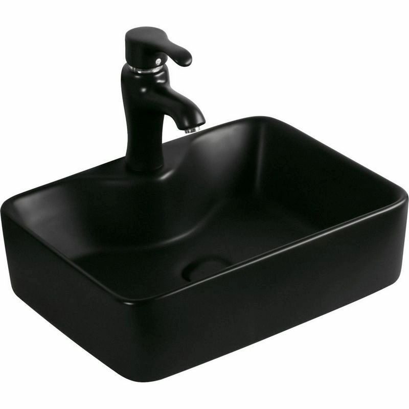 Раковина керамическая Santiline 48x37, SL-1011MB