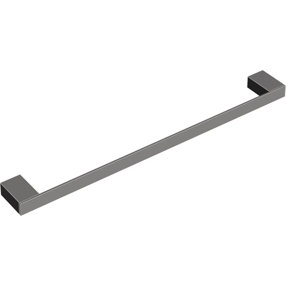Полотенцедержатель длинный Boheme Qubic Shine Gun Metall, 10722-SGM