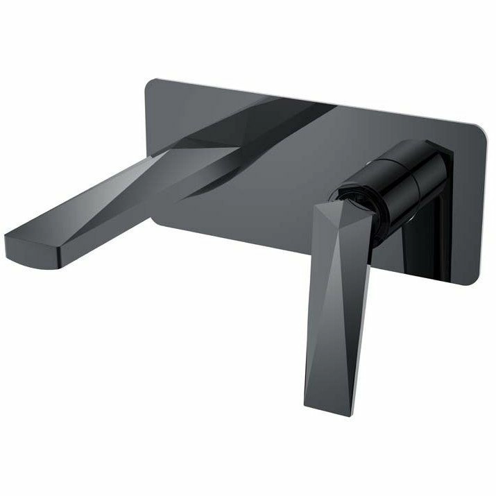 Смеситель для умывальника Boheme Venturo Shine Gun Metall, 375-SGM