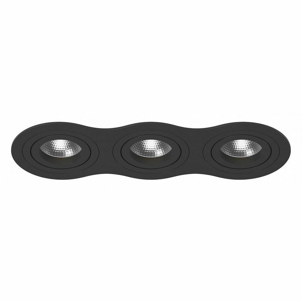 Встраиваемый светильник Lightstar Intero 16 triple round i637070707