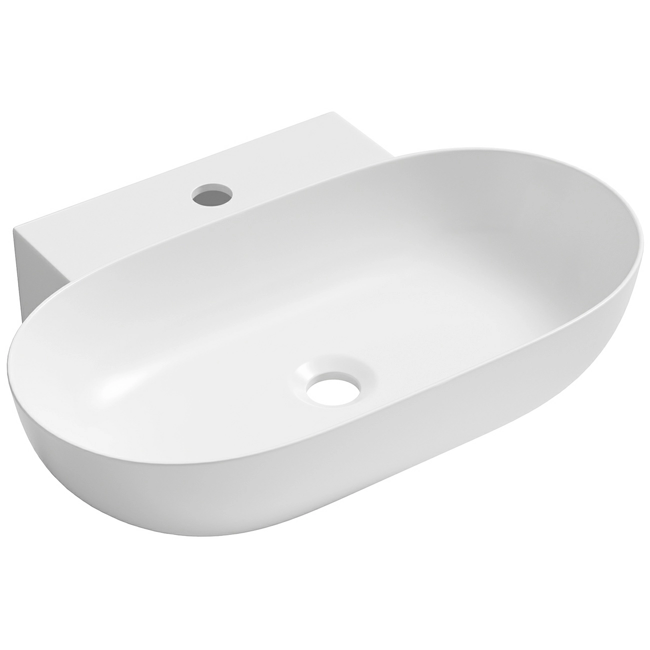 Настенная или накладная раковина Lavinia Boho Bathroom Sink Slim 58x40, 33311099