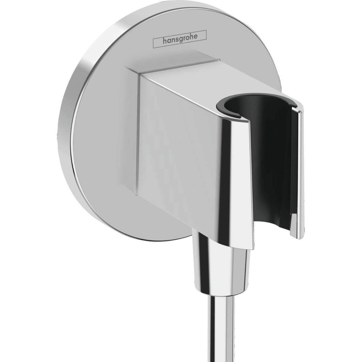 Выход на ручной душ Hansgrohe Fixfit S с держателем (аналог 26487000), 26888000