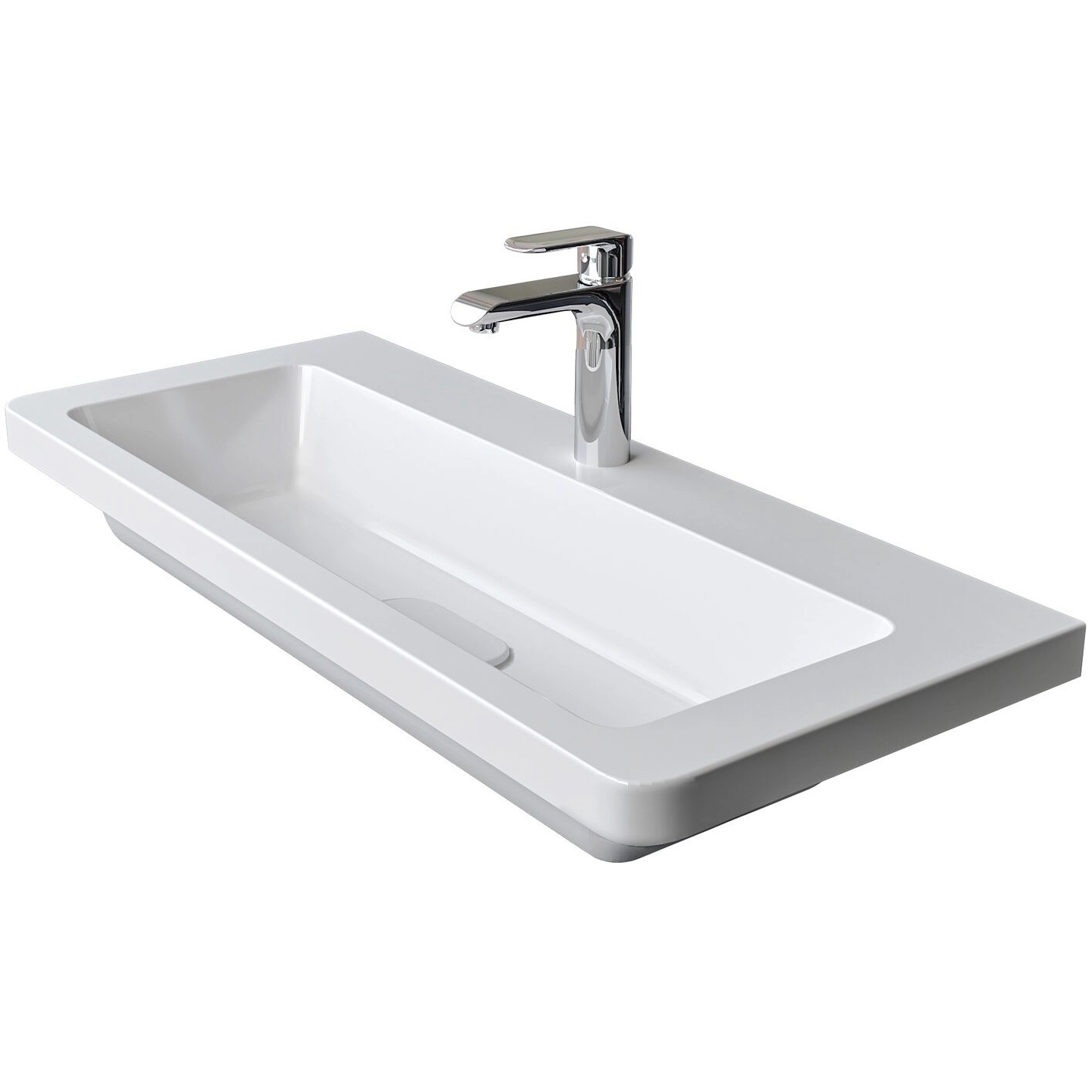 Умывальник Madera Modul Slim 80x36, 4627173210928