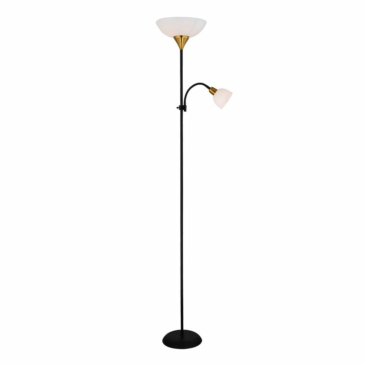 Торшер Arte Lamp Duetto, A9569PN-2BK