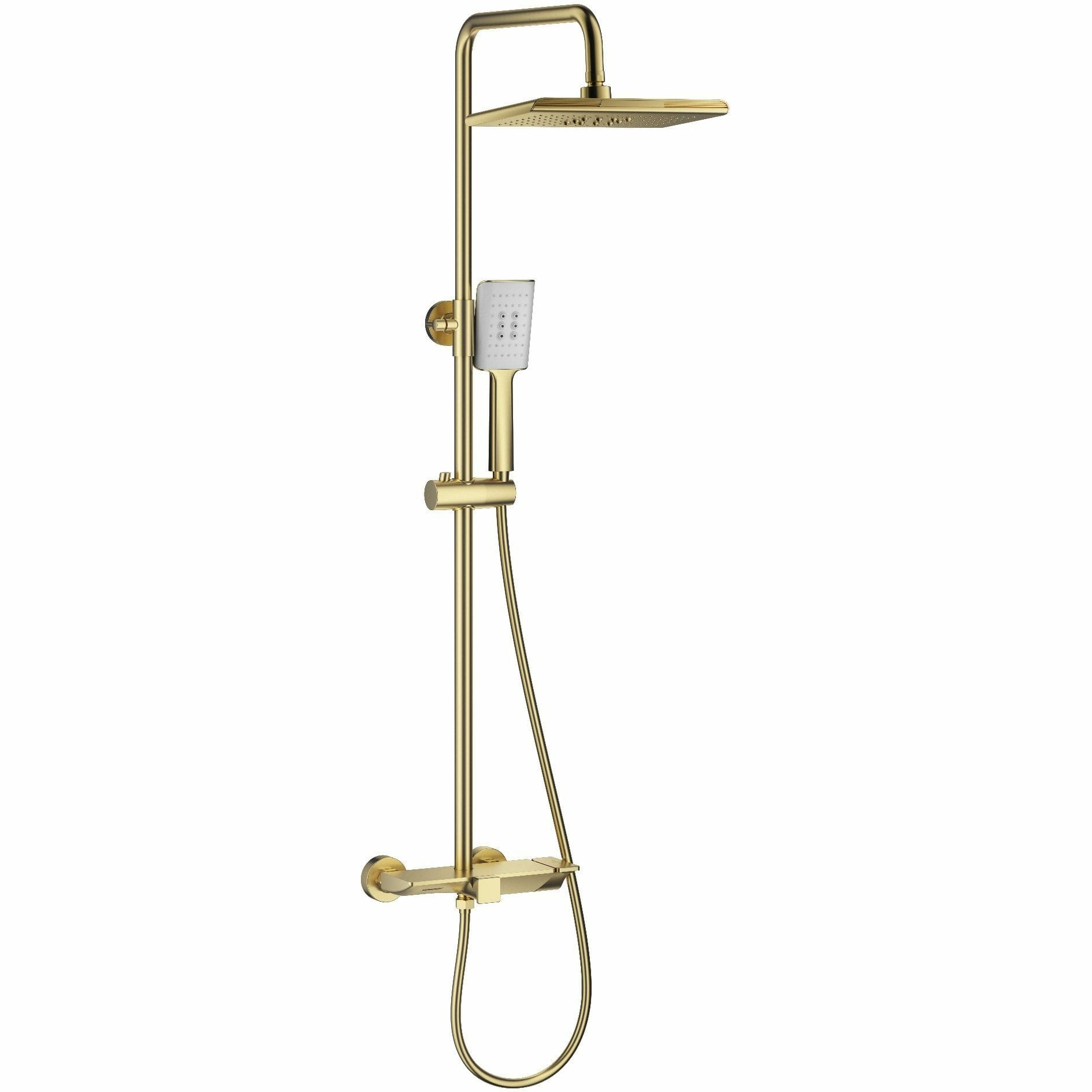 Душевая система Wonzon & Woghand брашированное золото, WW-AE33110-BG