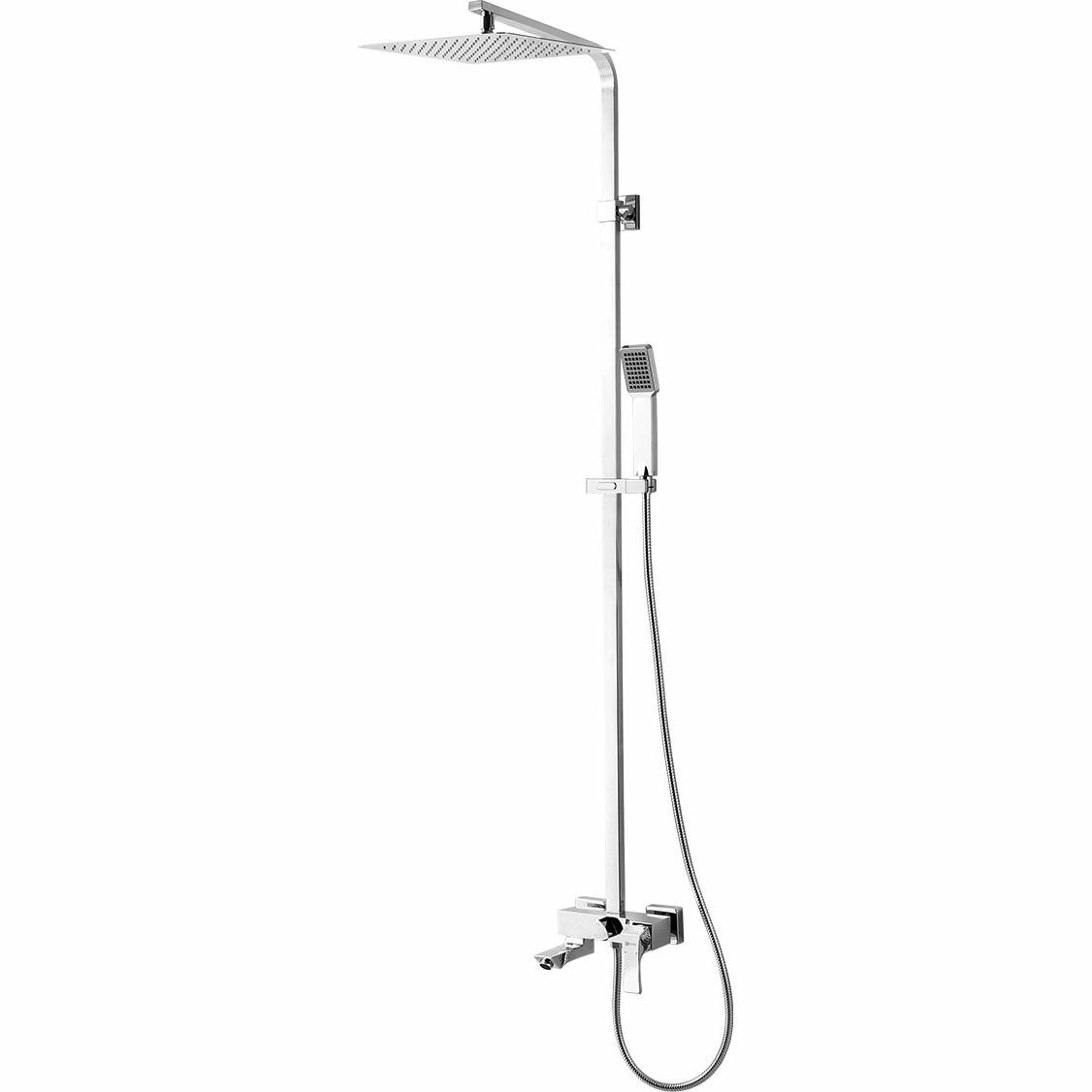 Смеситель для ванны с верхней душевой лейкой Lemark Unit, LM4562C