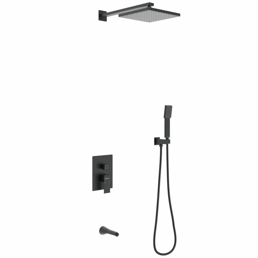 Душевой комплект Berges Nardis 3S Black, 071006