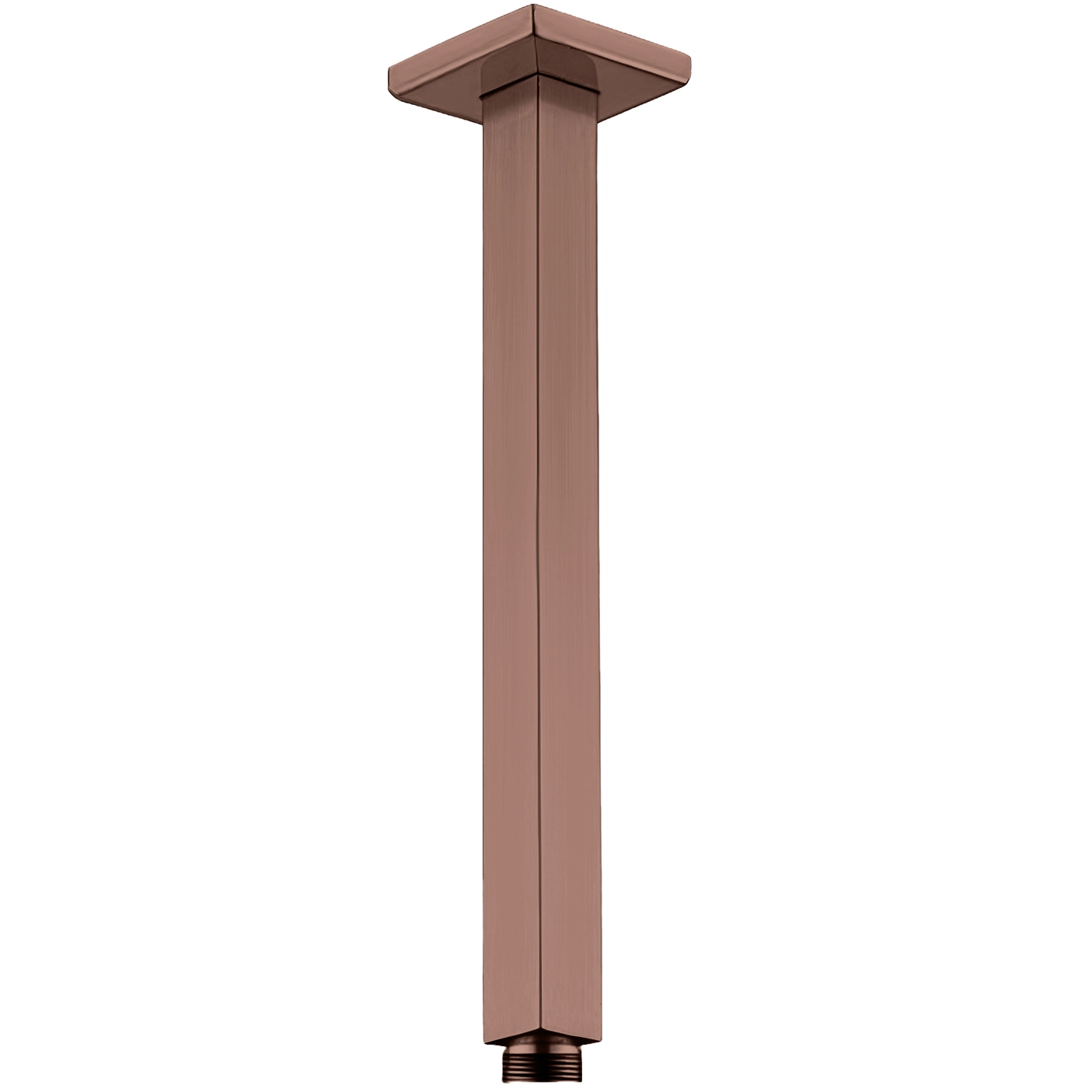 Держатель верхнего душа потолочный Boheme Qubic Copper Brushed, 629-QUBIC-CB