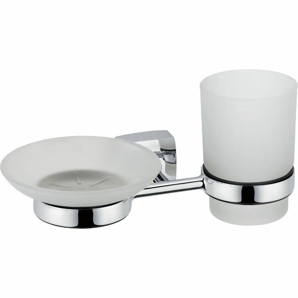 Мыльница+подстаканник Fixsen Kvadro, FX-61306+08