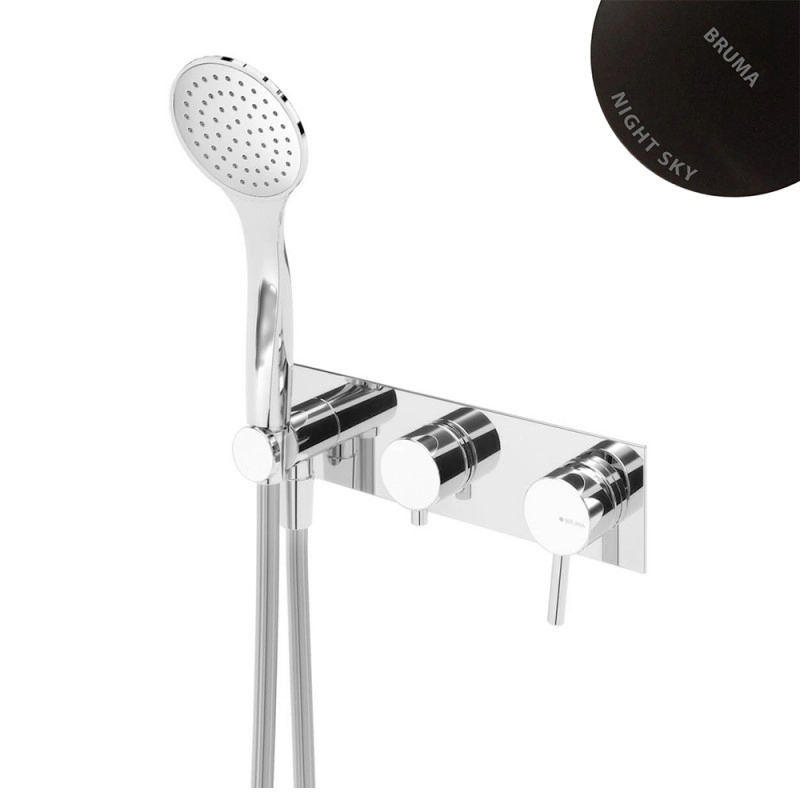 Смеситель скрытого монтажа Bruma Lusitano E107 170 1NS Night Sky, E1071701NS