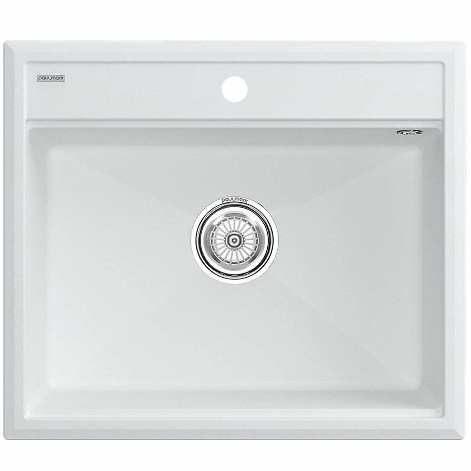 Мойка Paulmark Stepia 60 белый, PM115951-WH
