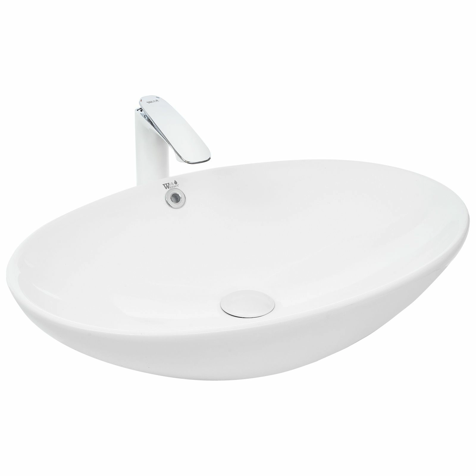 Раковина накладная WeltWasser 62.5x41.5, WW ELBACH 3077