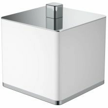 Стакан для ваты Boheme White/Chrome, 10964-W-CR