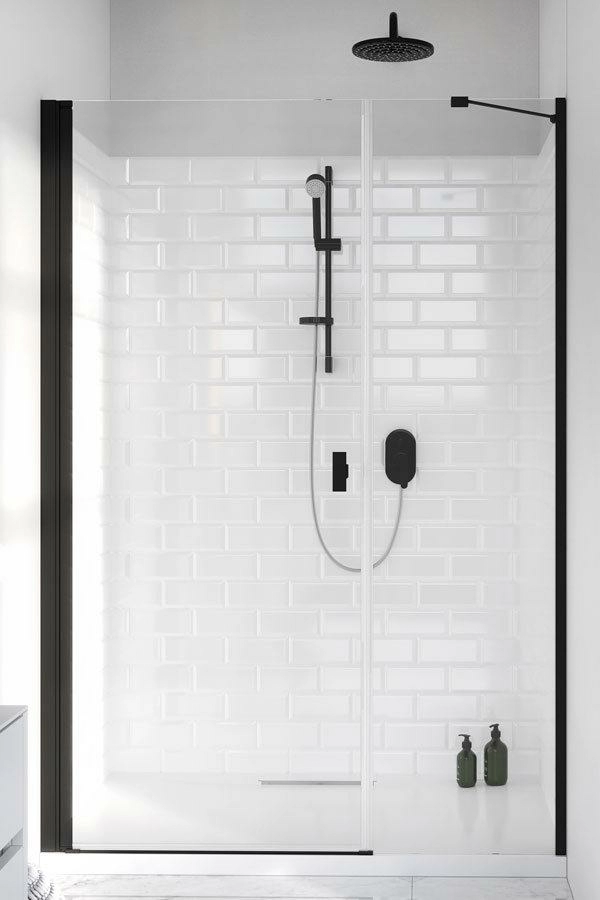 Двери в нишу Radaway Nes Black DWS